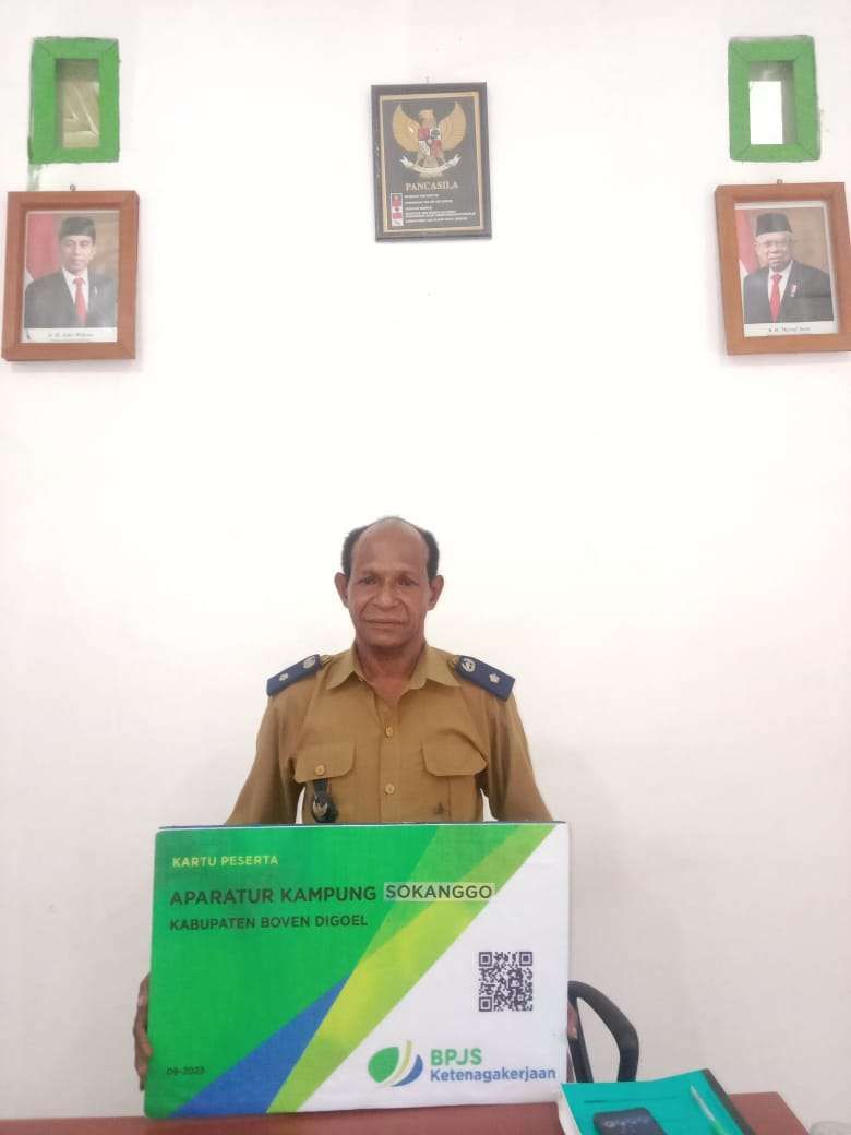 Perangkat Kampung Sokanggo, mendaftar Jadi Peserta BPJS Ketenagakerjaan