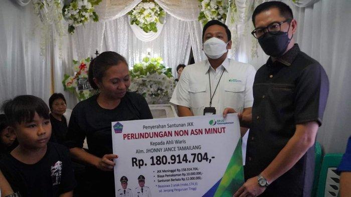 Ahli Waris Petugas Damkar Sulawesi Utara Korban Kecelakaan Maut Terima Rp 180 Juta dari BPJamsostek
