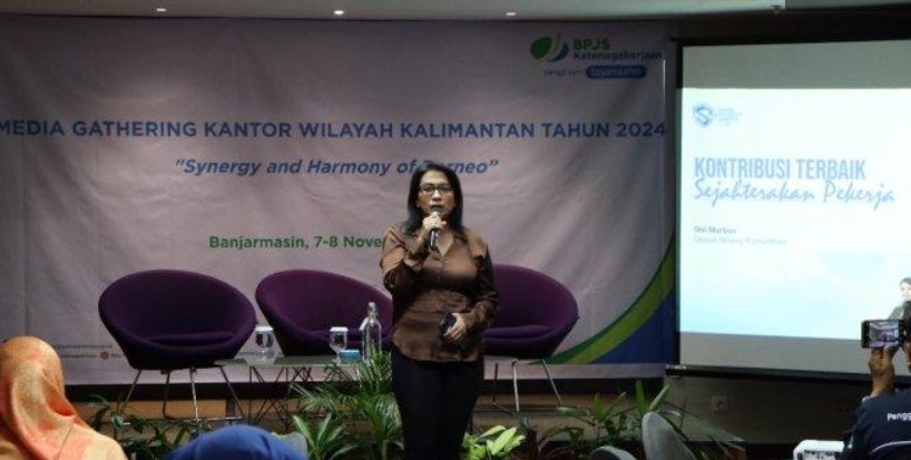 BPJS Ketenagakerjaan Kalimantan Gelar Media Gathering dengan Tema Sinergi dan Harmoni Borneo