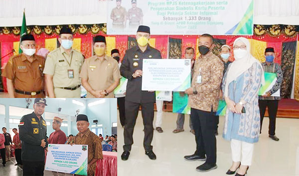 Tukang Ojek, Petani hingga Garin Masjid di Sijunjung Dapat BPJS Ketenagakerjaan, Bupati Benny Dwifa: Gratis, Pemda yang Bayar Pakai APBD