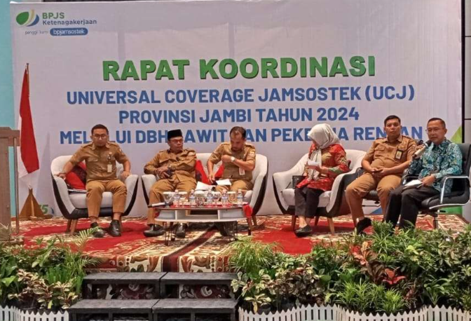 BPJS Ketenagakerjaan dan Pemprov Jambi Kolaborasi Lindungi Pekerja Rentan