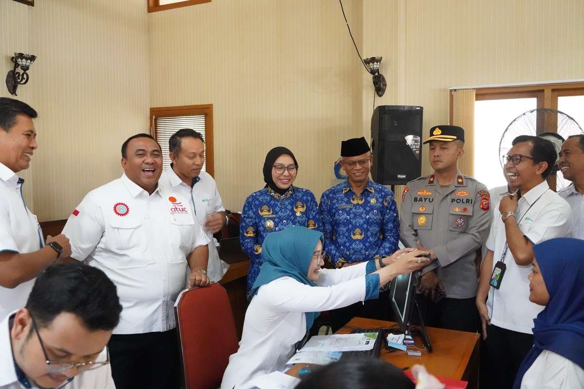 Pastikan Kelancaran Klaim JHT, Dirut BPJS Ketenagakerjaan Kunjungi Langsung Kabupaten Garut