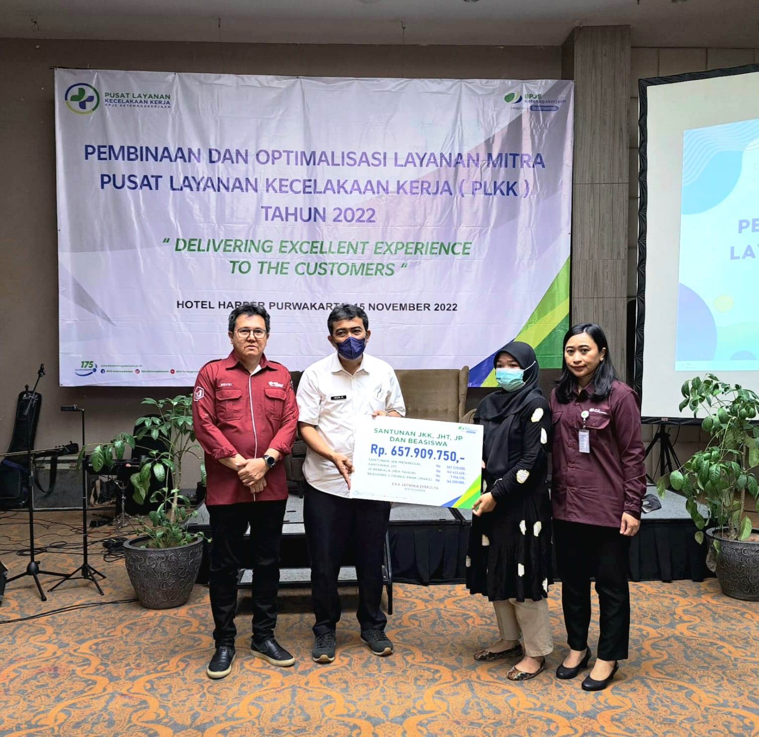 Program Jaminan Kecelakaan Kerja, BPJAMSOSTEK Santuni Ahli Waris Rp 657 Juta