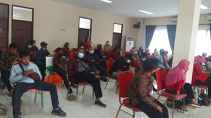 BPJAMSOSTEK Depok Serahkan Santunan JKM di Pancoranmas