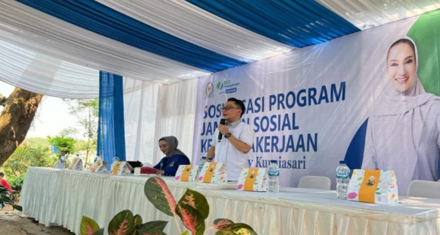 BPJS Ketenagakerjaan edukasi program JKK dan JKM ke warga Cinere